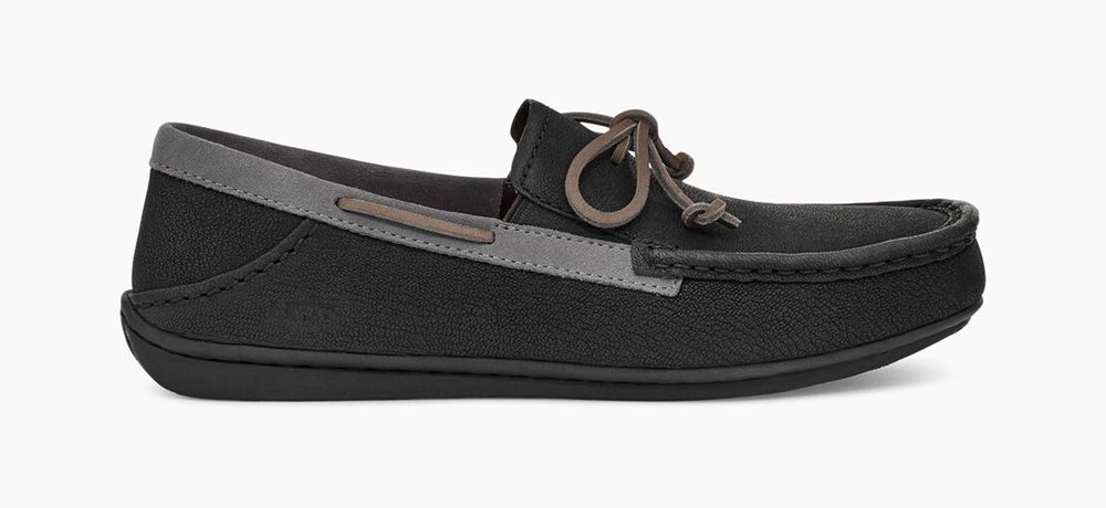 Ugg Moccasins Canada - Ugg Men's Karson Ts Black / Metal